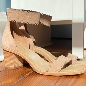 Frye Brielle Scallop Back Zip